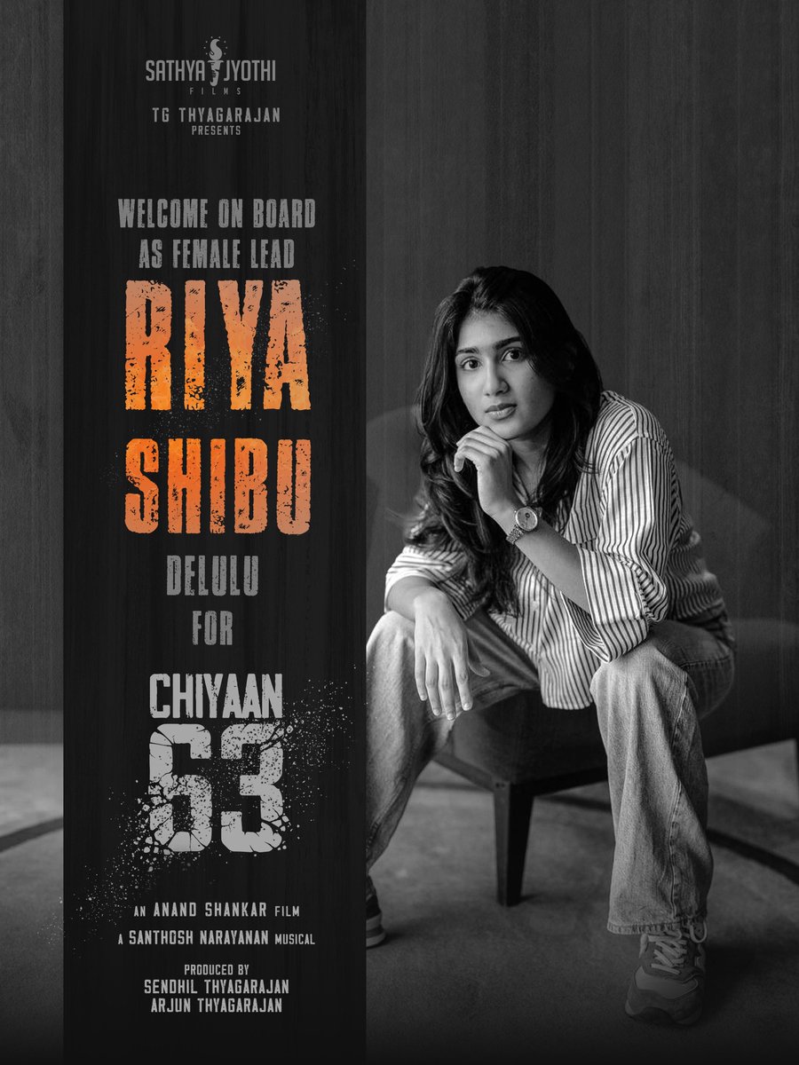 sunnewstamil's tweet photo. #CinemaUpdate | ஆனந்த் சங்கர் இயக்கத்தில் உருவாகும் நடிகர் விக்ரமின் 63வது திரைப்படத்தில் கதாநாயகியாக ரியா ஷிபு நடிக்க உள்ளதாக அறிவிப்பு!

#SunNews | #Chiyaan63 | #RiyaShibu https://t.co/3s01rXKXEa