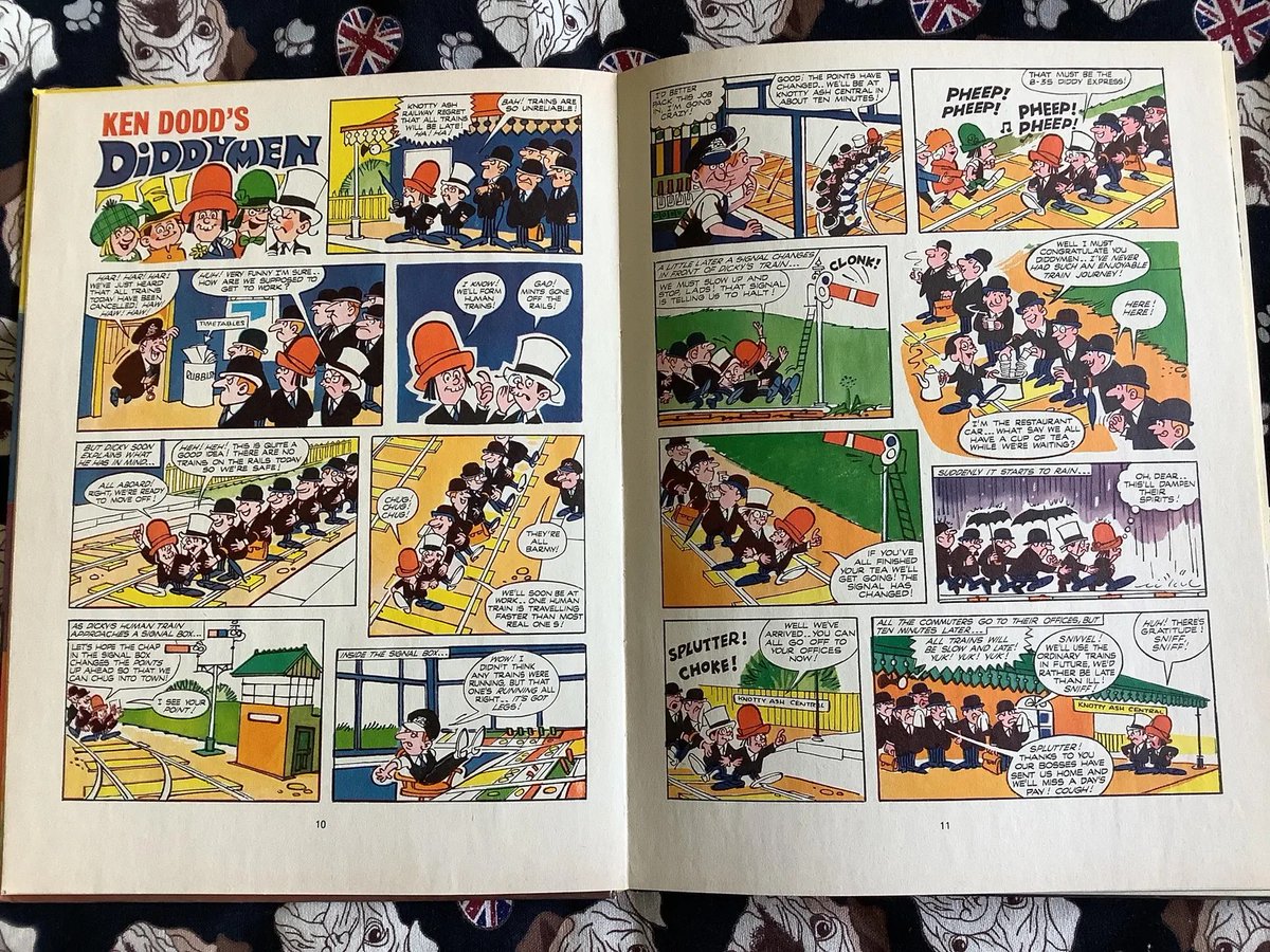 WatsonsVintage's tweet photo. A Fun #FathersDay or Birth Year #giftidea RARE Vintage TV Comic Annual 1969 in Hardback - Comic Strip/Short Stories - Basil Brush, Popeye, Dr. Who, Laurel & Hardy, Diddymen and more https://t.co/c8wYvRqN2e via @Etsy #VintageBooks #1969Annual #TVComic #60snostalgia https://t.co/Uj6sIxPS0E