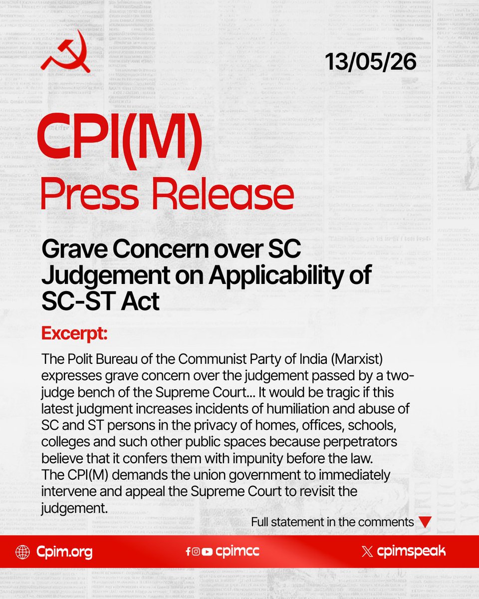CPI (M) tweet media