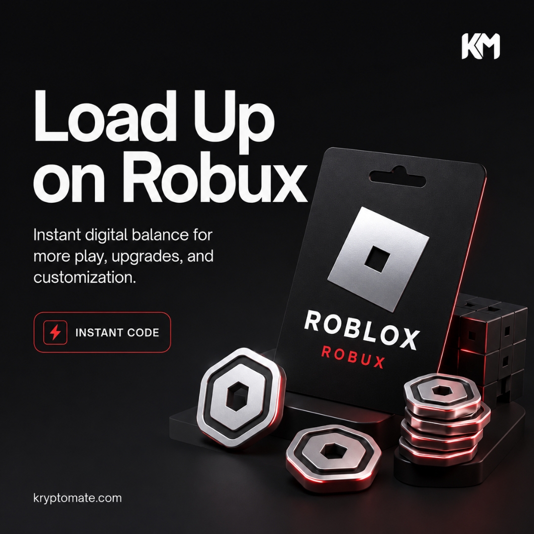kryptomate9's tweet photo. Need Robux? 🎮

Buy Roblox gift cards on KryptoMate and pay with crypto. Instant digital code, smooth checkout, great prices, and available discounts for more play.

https://t.co/MsXM53mxwR

#KryptoMate #Roblox #Robux #GiftCards #PayWithCrypto #CryptoShopping #Gaming #USDT https://t.co/jsZBK5RZ1L