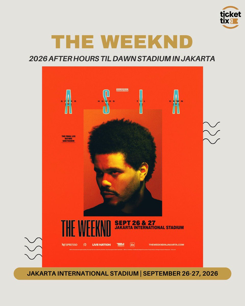 JASTIP TIKET BTS | WESTLIFE | 5 SOS | THE WEEKND tweet media