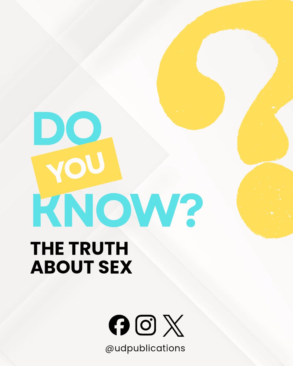 udpublications's tweet photo. If truth is not taught clearly, the world will step in and teach lies instead. #TheTruthAboutSex https://t.co/iHrwYrPk1x