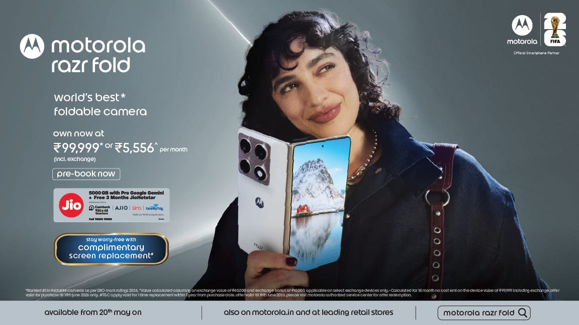 nomatchoftome's tweet photo. Moto is launching Razr Fold at ₹149999 https://t.co/ZnBTNhuTva