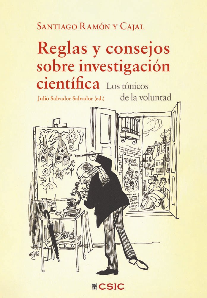 CSICdivulga's tweet photo. 📙El @CSIC publica la primera versión crítica de las ‘Reglas y consejos’ de Cajal. La obra, ahora revisada por Julio Salvador Salvador, es un texto de referencia con reflexiones sobre el hacer científico dirigidas a las nuevas generaciones https://t.co/rLtThmzxkP https://t.co/zpiiFrmLnv