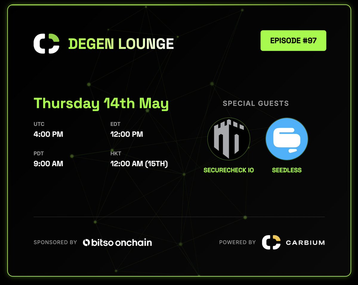 Degen Lounge tweet media