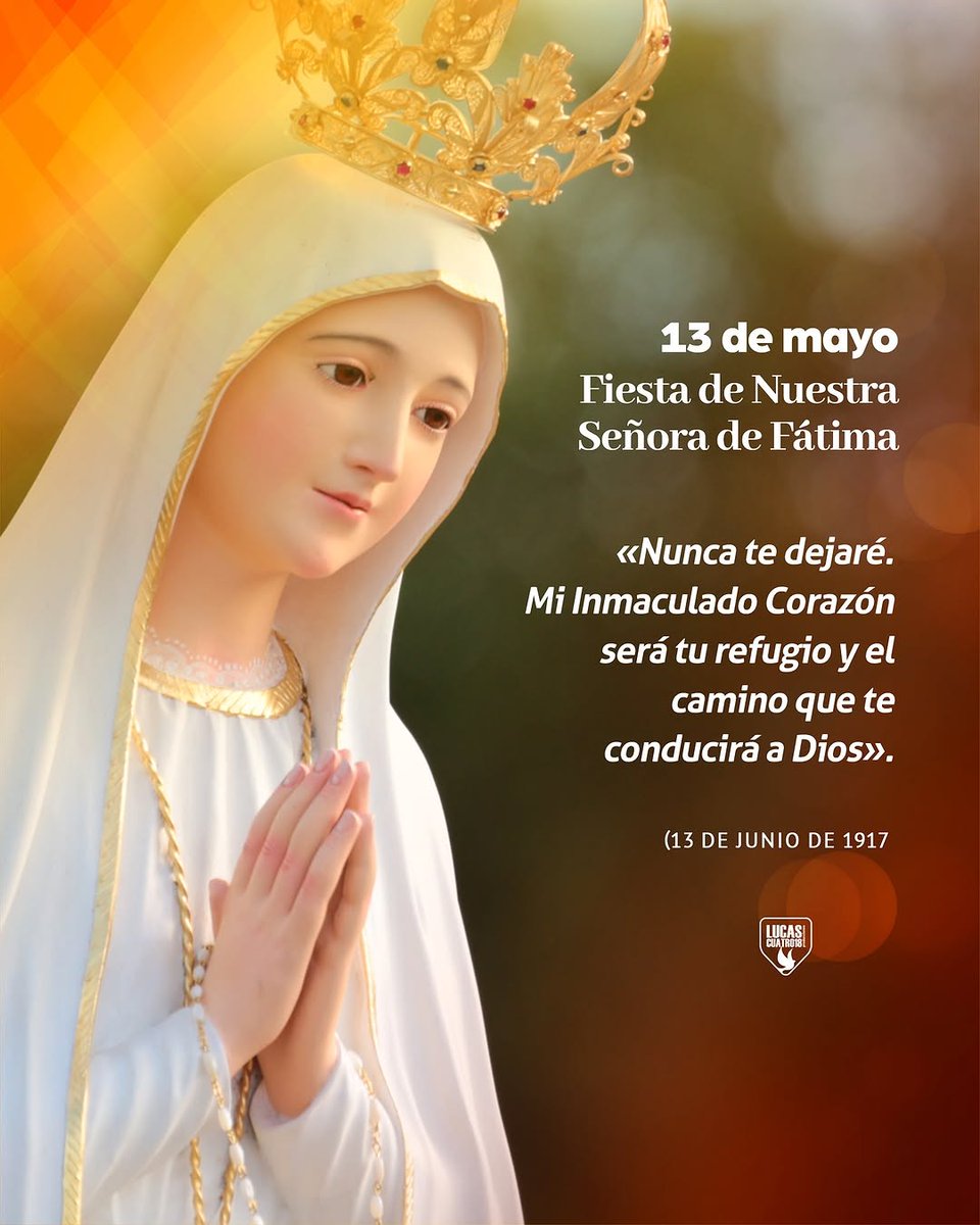 JuntosRecemos's tweet photo. Hoy celebramos a Ntra Sra de Fátima https://t.co/PgmqxYcvX3