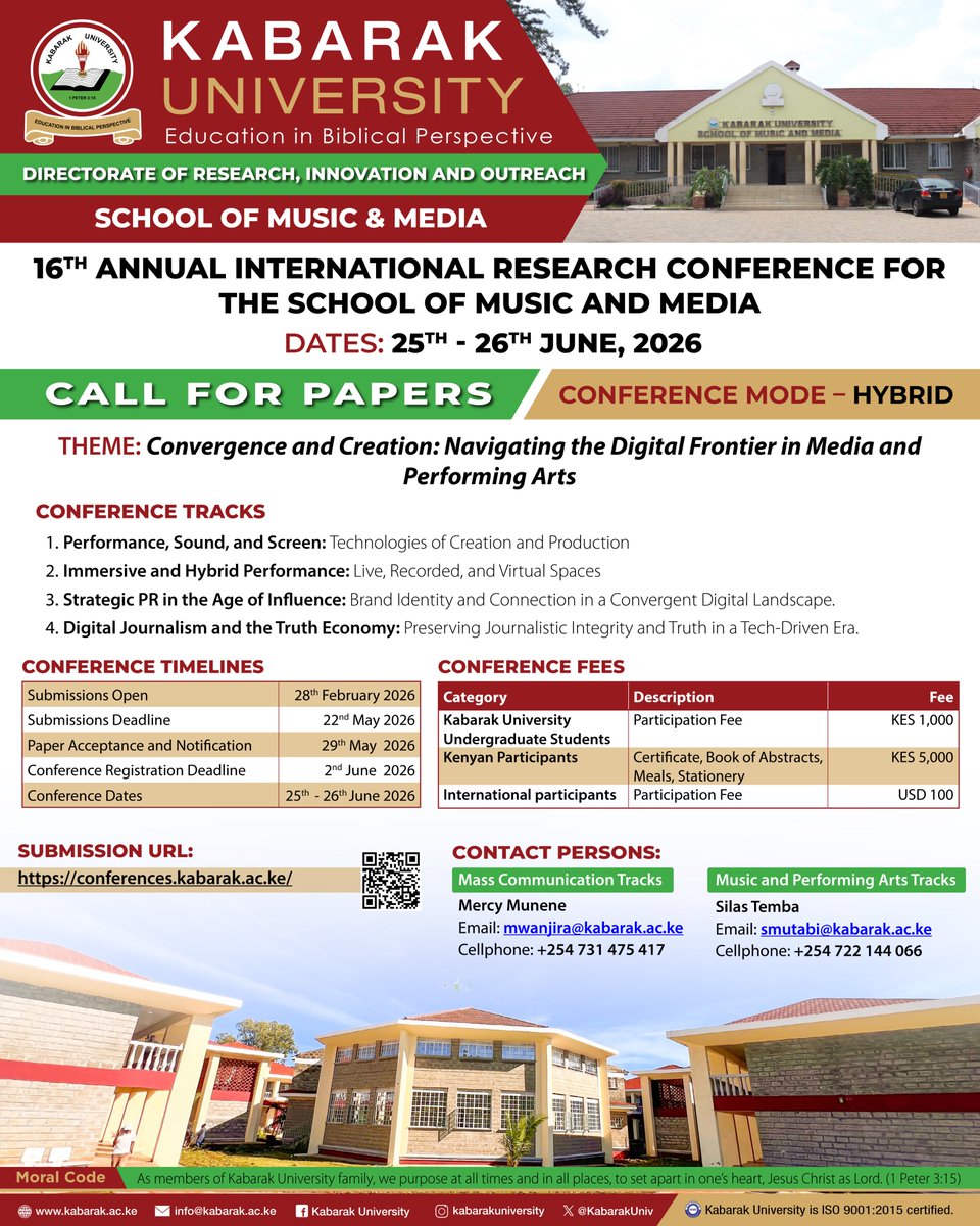 Kabarak University tweet media