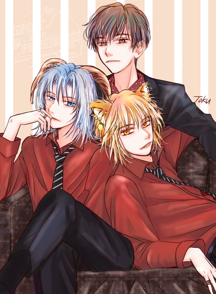 Autumn collection 』 #illustration #星座男子イラスト #牡羊座