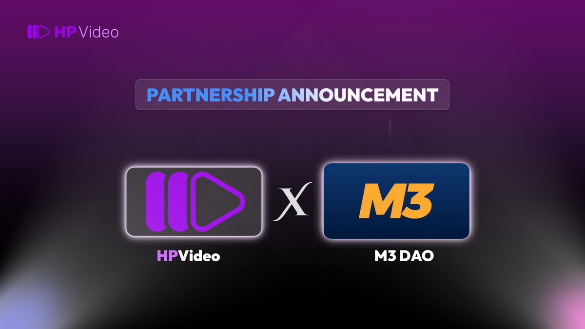 HPVideoAI's tweet photo. Thrilled to join forces with @M3DAO_global to expand the future of AI-powered Web3 creation.

By combining fast and scalable AI video generation infrastructure with M3 DAO’s global community this opens new opportunities for creators, developers, and digital communities worldwide. https://t.co/Ie77g8GN7g