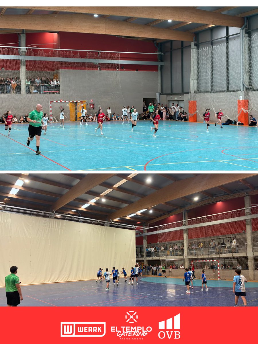 bm_cta's tweet photo. 🔝🤾‍♂️👏 El pasado fin de semana se celebró en Mérida la fase final alevín masculina y femenina.

La final masculina fue arbitrada por Jessica y Samuel, y la femenina por José María y Manolo.

Enhorabuena a nuestros compañeros por su trabajo.

#balonmanoextremeño🟢⚪️⚫️ #arbitros https://t.co/AnDNZSBaIH