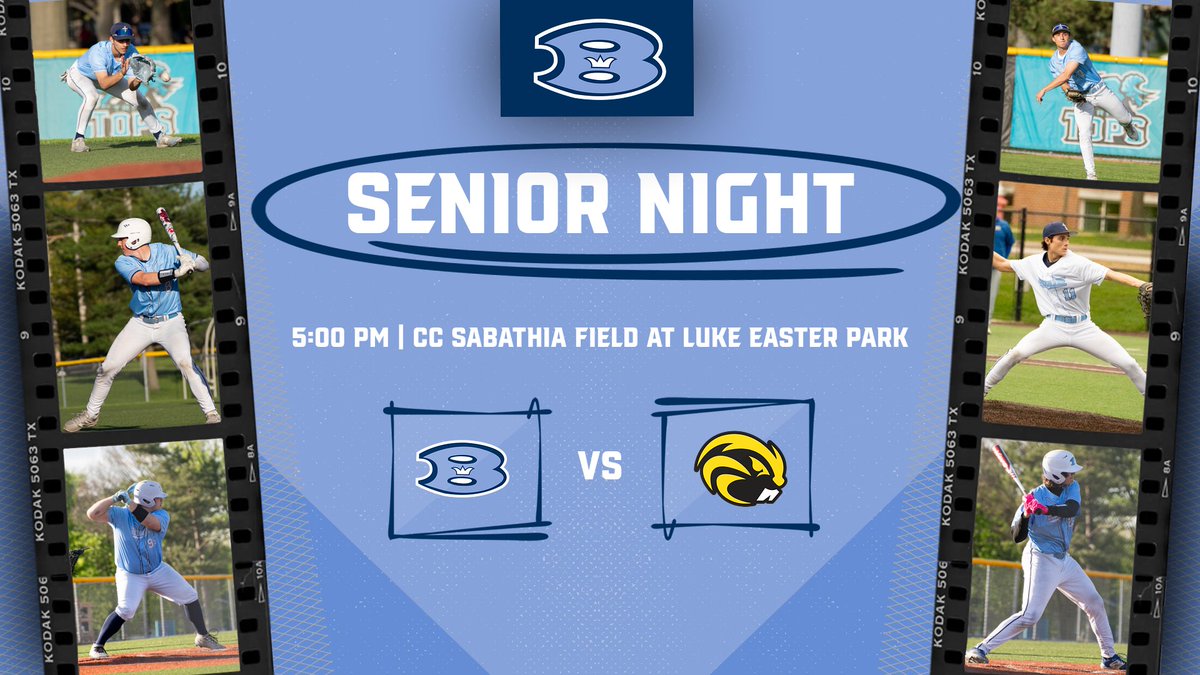 BENE_ATHLETICS's tweet photo. Tonight is Senior Night! Please come out to support these guys as the Bengals take on Riverside tonight. First pitch from CC Sabathia Field is at 5:00 PM.

Let's go Bengals! https://t.co/lNoP5VCRIc