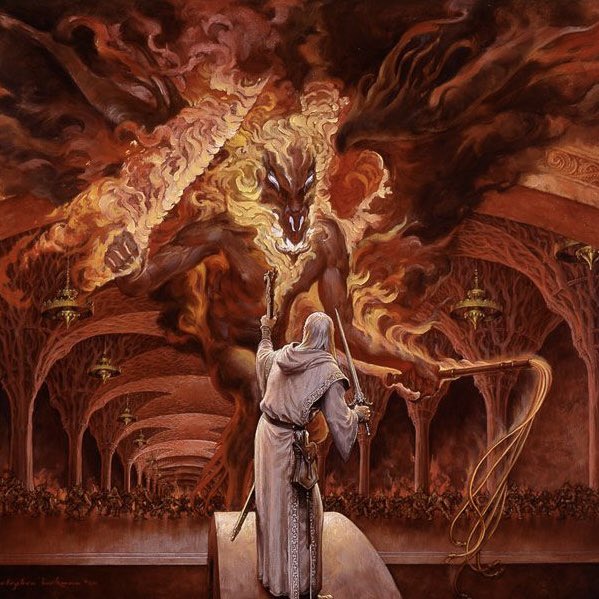 mellon_heads's tweet photo. Art from the Lord of the Rings by illustrator Stephen Hickman (1949-2021) https://t.co/jxQ9n9Y5mS