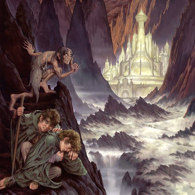 mellon_heads's tweet photo. Art from the Lord of the Rings by illustrator Stephen Hickman (1949-2021) https://t.co/jxQ9n9Y5mS