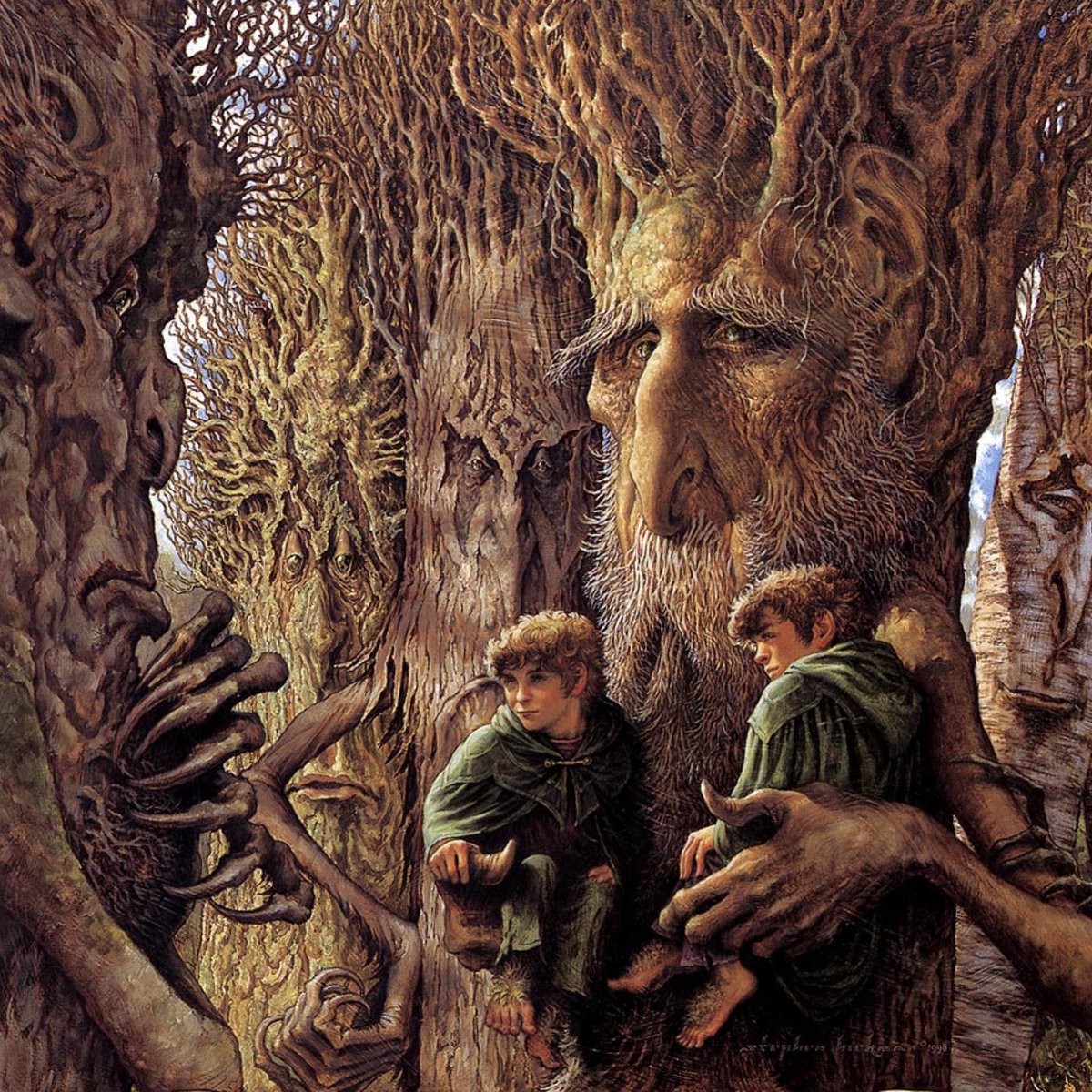 mellon_heads's tweet photo. Art from the Lord of the Rings by illustrator Stephen Hickman (1949-2021) https://t.co/jxQ9n9Y5mS