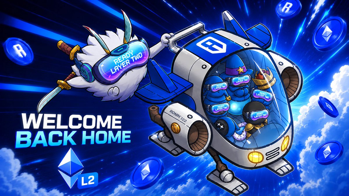 thehordexyz's tweet photo. ⚔️ RONIN IS HOME. AND THE HORDE IS ALREADY HERE.

Today, Ronin officially becomes an Ethereum Layer 2.

Stronger security. Faster transactions. Lower inflation.

9x reduction in RON emissions.
Builders get rewarded.

The Horde is Builder #6. Registered. Ready.
The Underworld is expanding. And The Horde marches on the mothership.

Welcome home @Ronin_Network