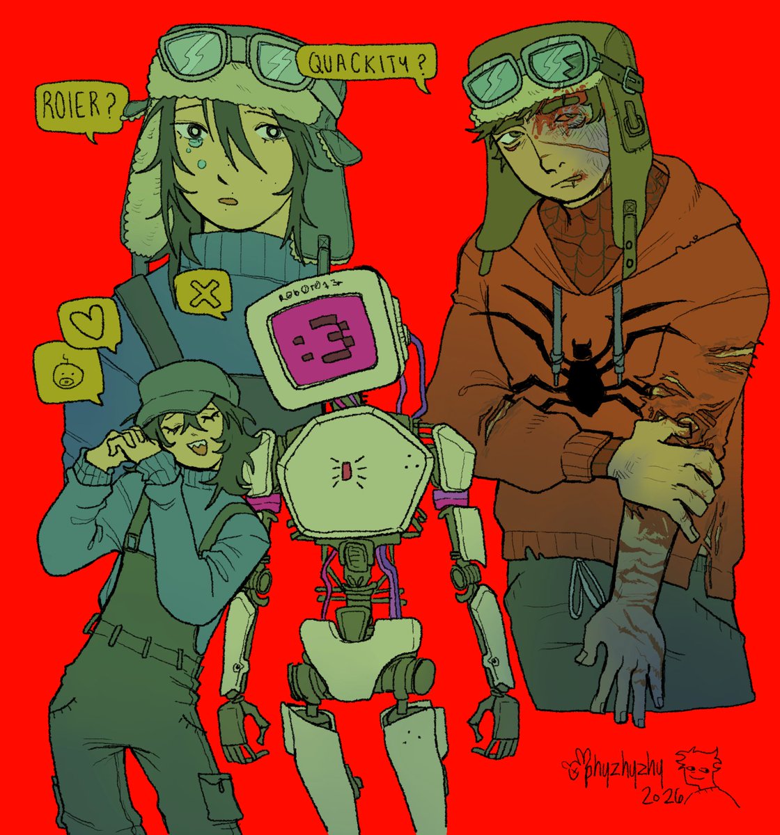 human0_feliz's tweet photo. Después de tanto tiempo arrumbado lo termine
#quackityfanart #roierfanart https://t.co/exdlrH824B