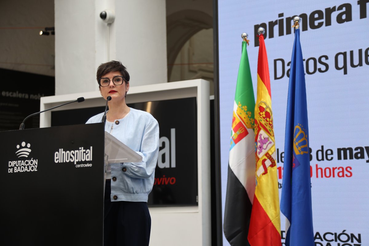 DipdeBadajoz's tweet photo. 💻 #DipBdjz lleva muchos años siendo pionera en el uso de la tecnología en la administración.

Una de las iniciativas en las que participamos es el Proyecto EDINT. Hoy se han presentado en @El_Hospital_ las conclusiones de su primera fase, con la presencia de la pdta Raquel del Puerto.

Este proyecto se centra en el aprovechamiento de los datos para la mejora de los servicios públicos.
 
➕ℹ️ https://t.co/M7AbRSX7nO
🌐 #ODS9 #ODS11 #ODS17