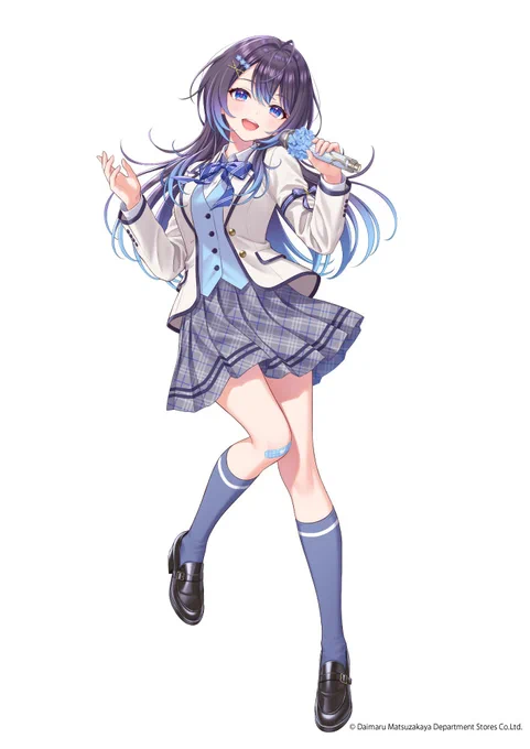 花依よるは()さんの新ビジュアルを描き下ろしさせていただきました どうぞよろしくお願いいたします! #花依よるは #EchoVerse