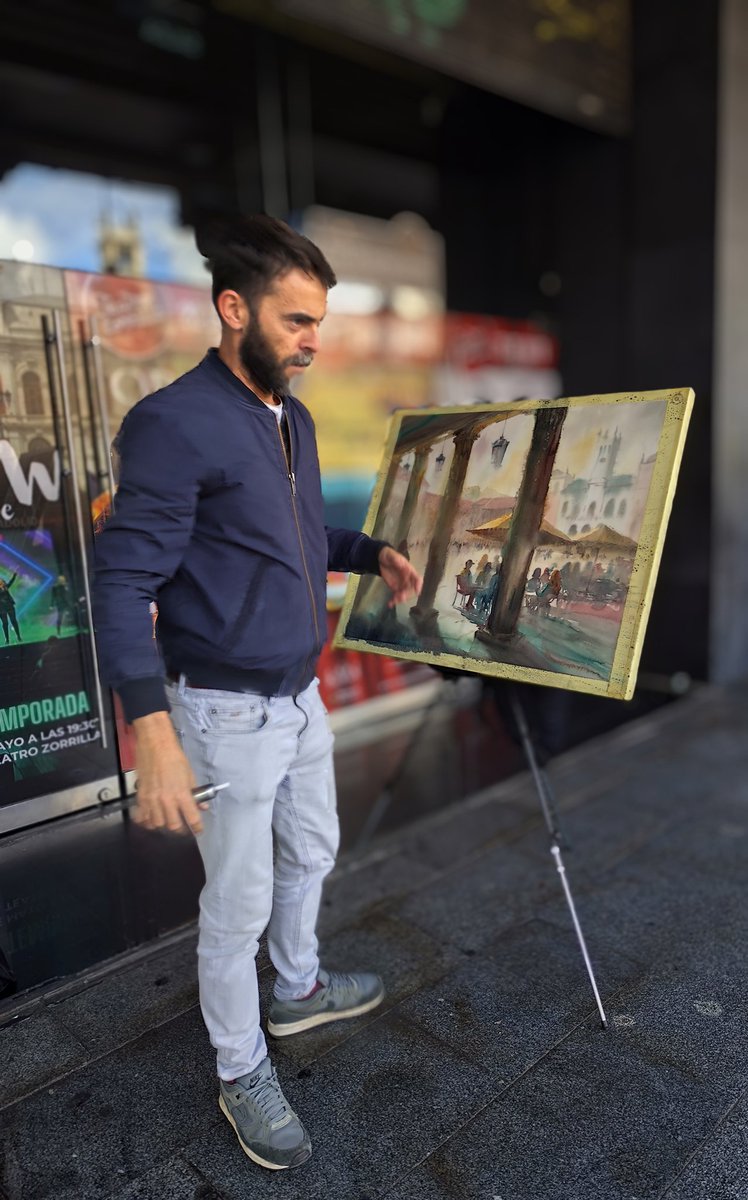 MiguelBayn1's tweet photo. Concurso de pintura rápida #SanPedroRegalado. Cuanto arte tenemos en esta ciudad.
#Valladolid #13mayo @CulturaVLL_ https://t.co/JUcaniFVuD