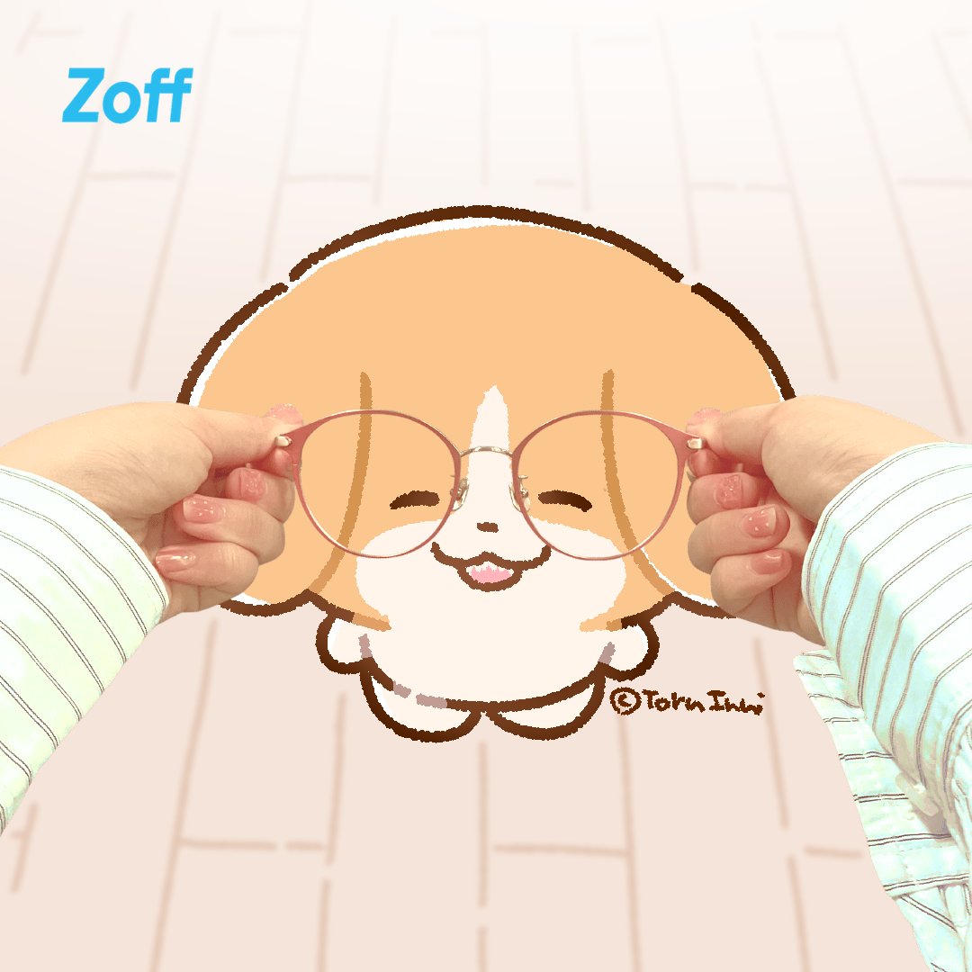 似合う～？🐶👓