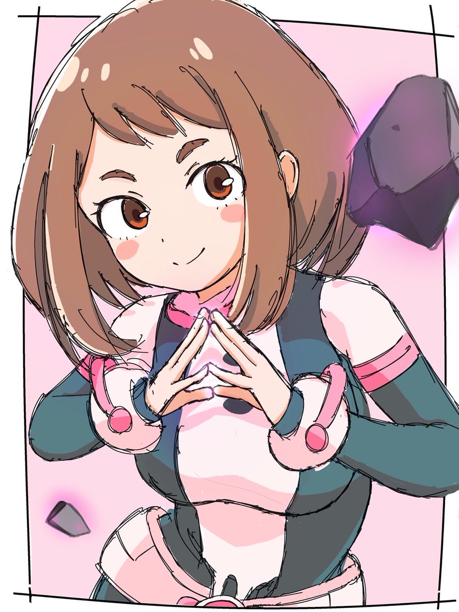 お茶子ちゃん。 #ヒロアカ #Ochaco