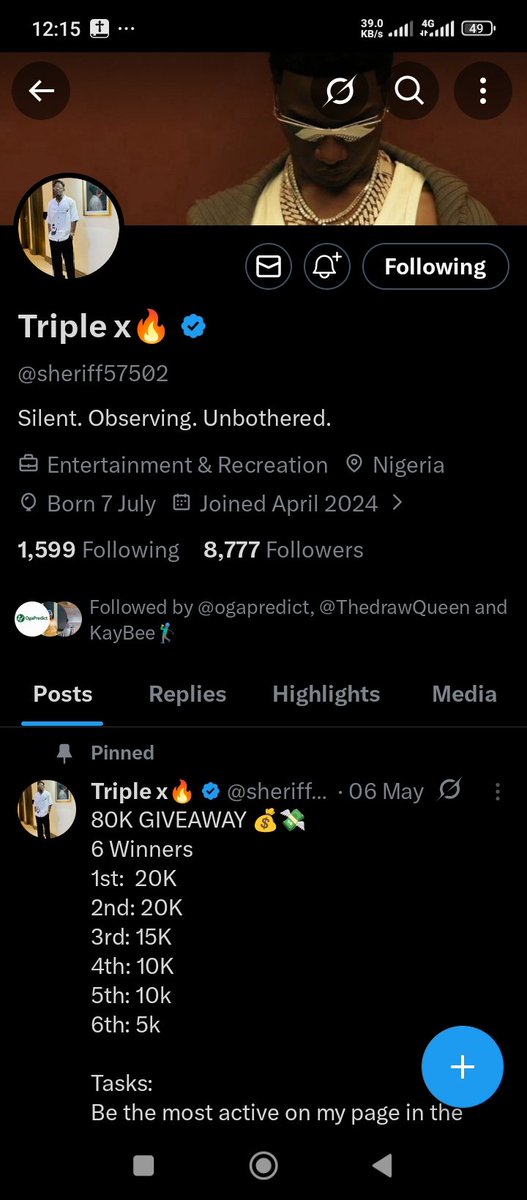 shegzynero's tweet photo. @officialmoore7 @sheriff57502 Baaami @officialmoore7 abeg make he reach me today cuz I don over broke like this, I've done the task. 8119187598 opay https://t.co/QIZd2dkeuS