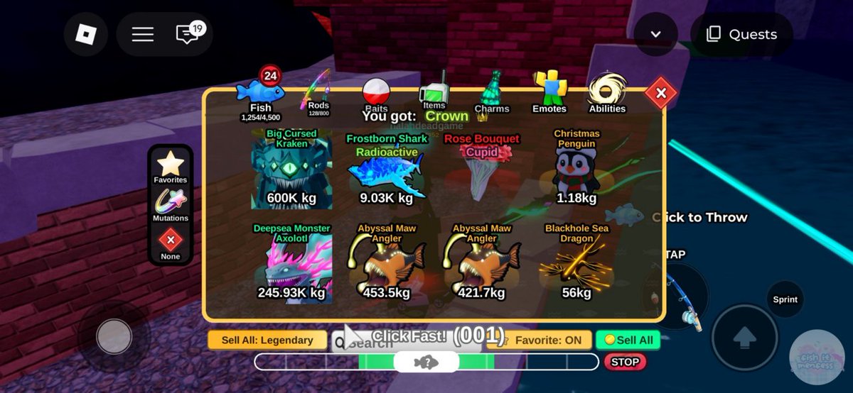 FISH IT FESS ‼️ WTT CANTUMIN UNAME tweet media