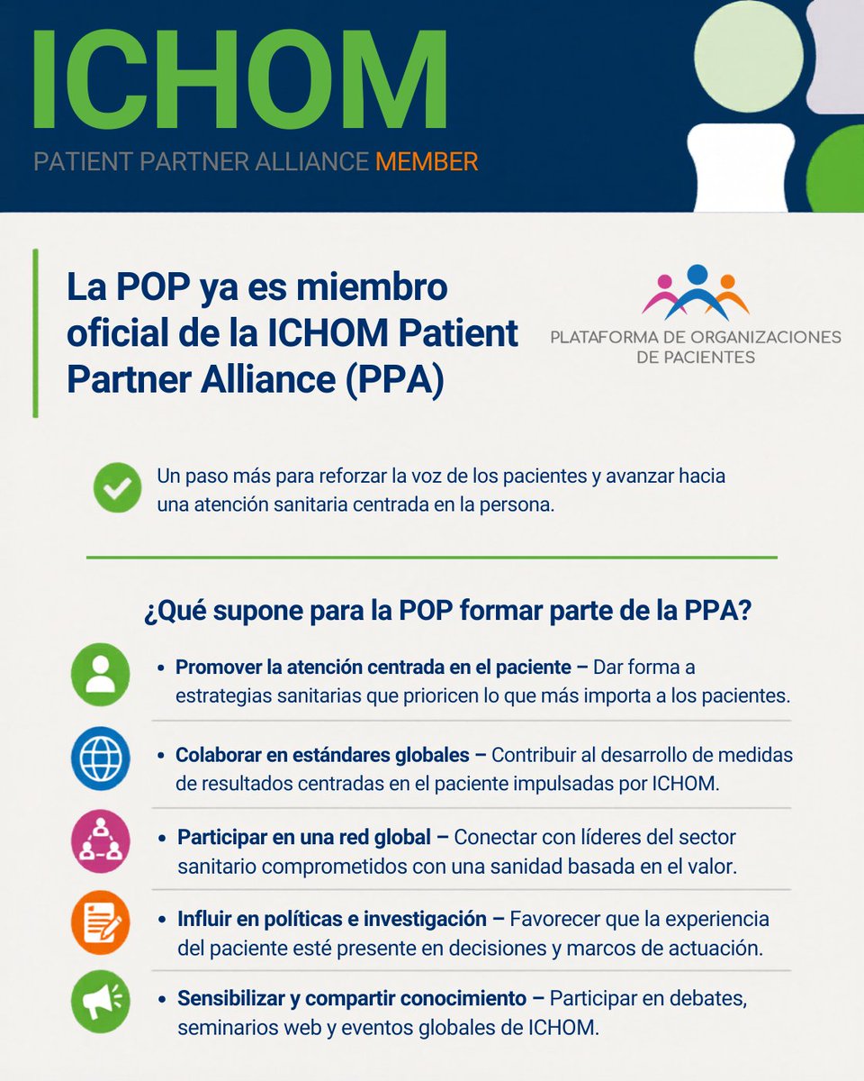 Plataforma de Organizaciones de Pacientes tweet media