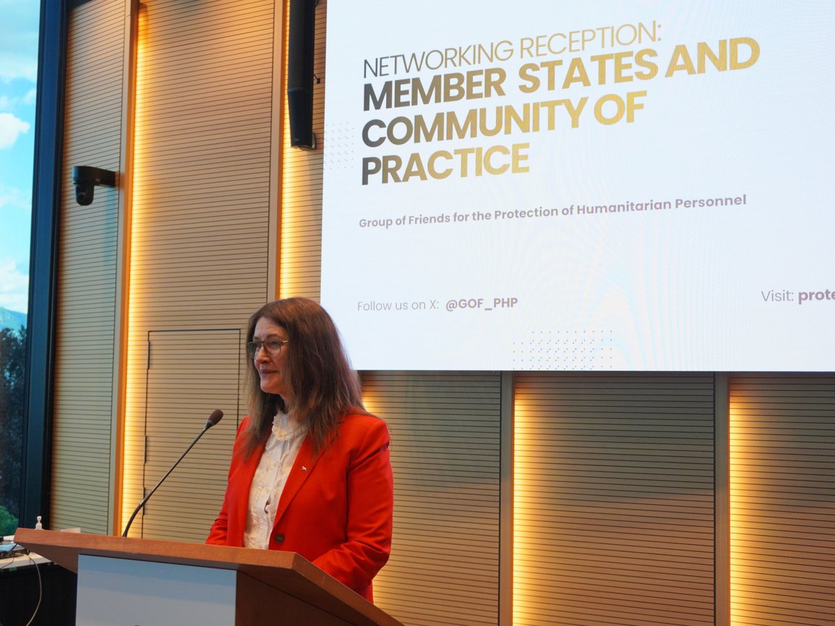 Friends for Protection of Humanitarian Personnel tweet media