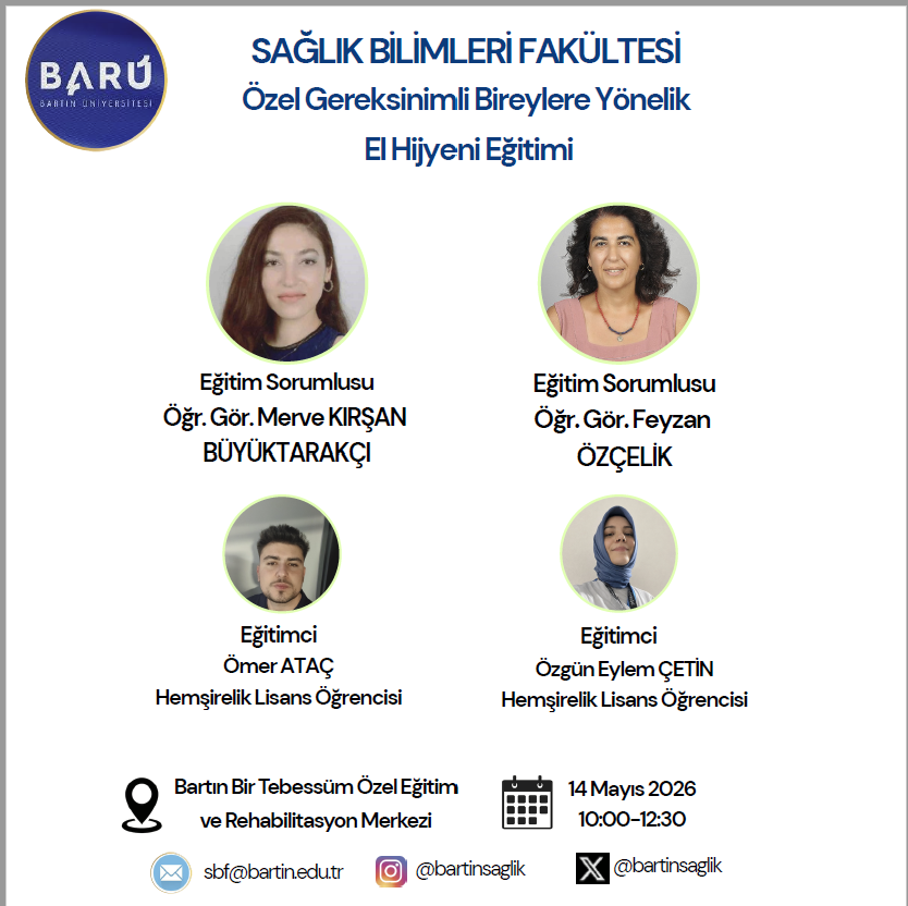 bartinsbfhem's tweet photo. Özel Gereksinimli Bireylere Yönelik El Hijyeni Eğitimimize davetlisiniz. https://t.co/A730bygjnj