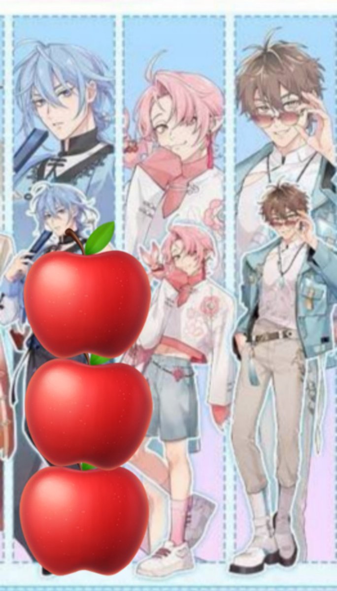 Nicolai_Shiro's tweet photo. @Clover48happy 3 apples tall😭 https://t.co/JsAQEVQlqo