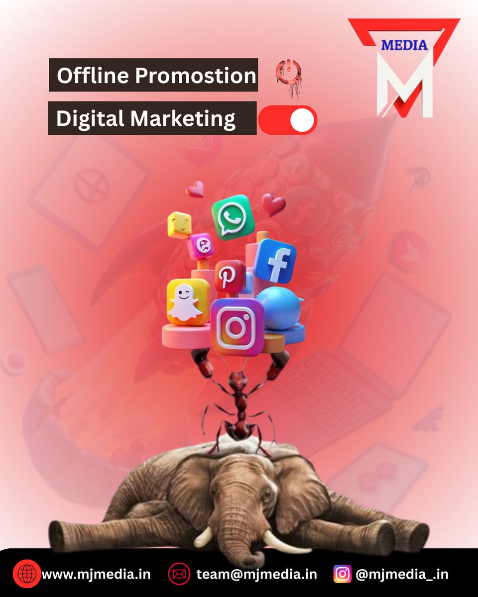 MJMedia__in's tweet photo. From Offline Promotion to Digital
Marketing - we help brands grow smarter &amp; faster!
Creative marketing | Social media growth | Brand visibility Promotions
 Contact -team@mjmedia.in
 Page-@Mjmedia_in
#DigitalMarketing #Marketing #Branding #mjmedia
#Startup #BusinessGrowth https://t.co/ZOelDsv5do