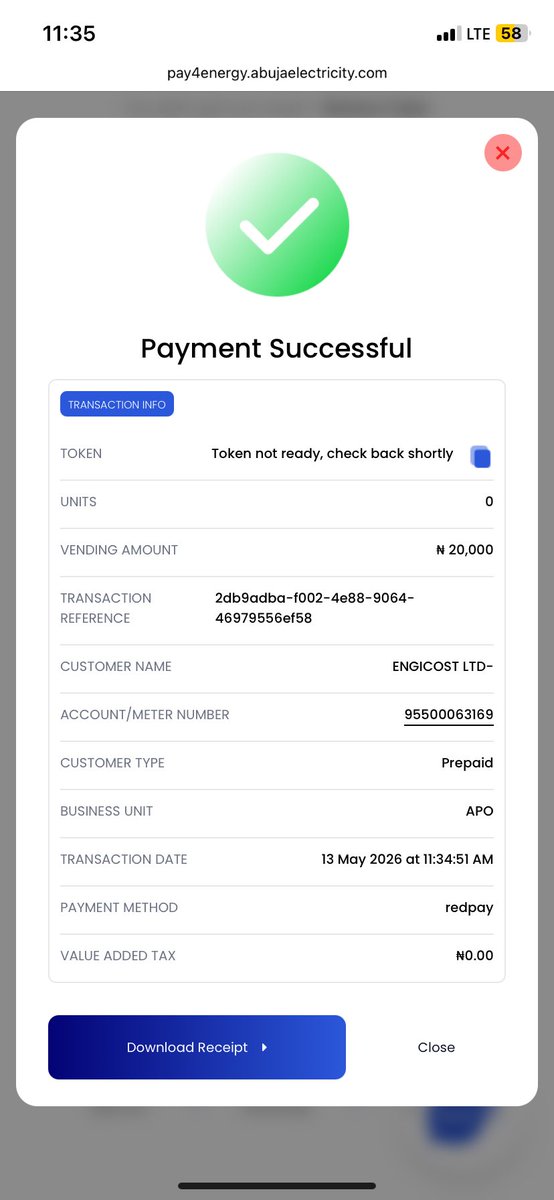 manlikegidy's tweet photo. @aedcelectricity Please resolve this, it’s urgent. No support desk from you. https://t.co/zmvoZyjuYr
