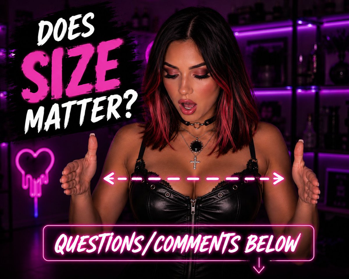 asktheenovalane's tweet photo. Alright lovers… let’s talk about one of history’s greatest unsolved mysteries 👀

DOES size actually matter? 😈

Is it confidence? Technique? Communication? Chemistry? A little bit of everything?

I wanna hear the REAL opinions — no judgment, no awkward vibes, just honest conversation 💜

Drop your thoughts, stories, hot takes, and questions in the comments below ⬇️

#LoversLane #NovaLane #RelationshipTalk #ConfidenceIsSexy #QuestionsCommentsBelow