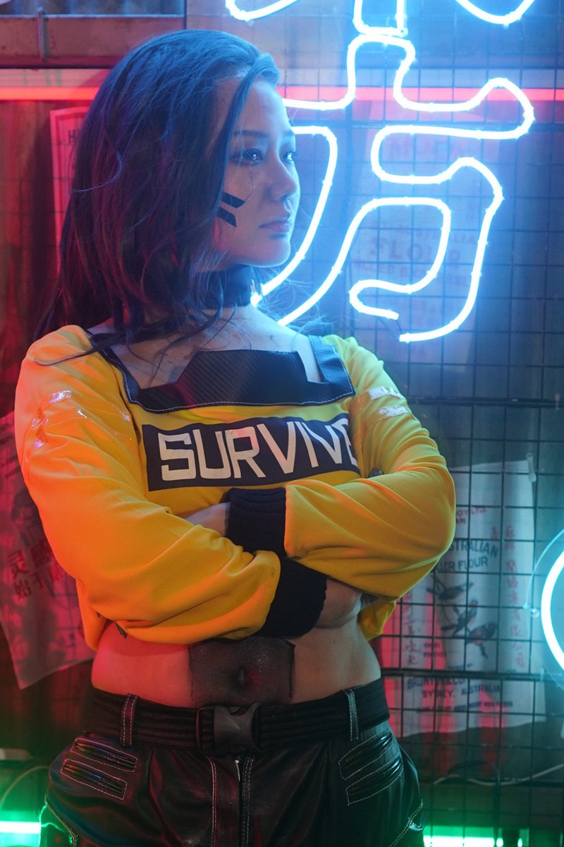 sharako115's tweet photo. ―――――――――
cosplay⚡️コスプレ
―――――――――
Cyberpunk2077
Rogue/沙羅子

📸,Tio（@Tio_Valentine）
📍,#ノイガレ （@NeunGarage）
#cyberpunk2077
#Cyberpunk_2026_May10
#39アイルート https://t.co/w9QMGp3jh8