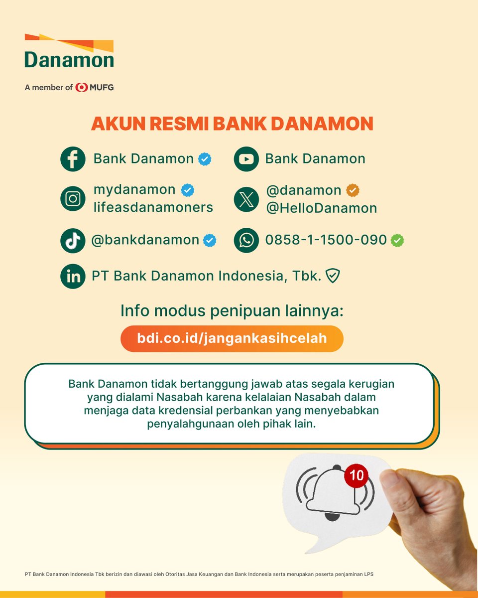 Danamon tweet media