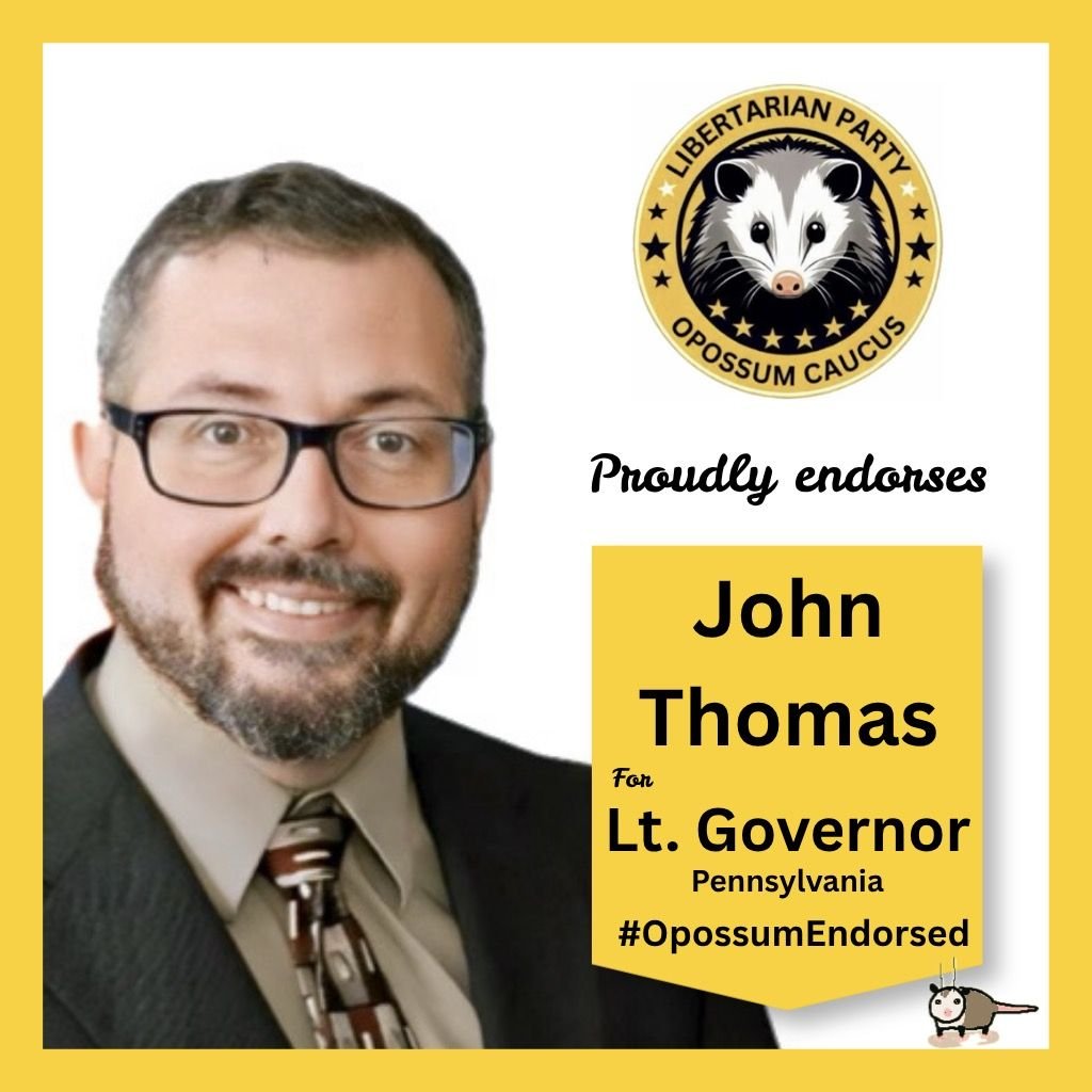 John Thomas, PA Libertarian tweet media