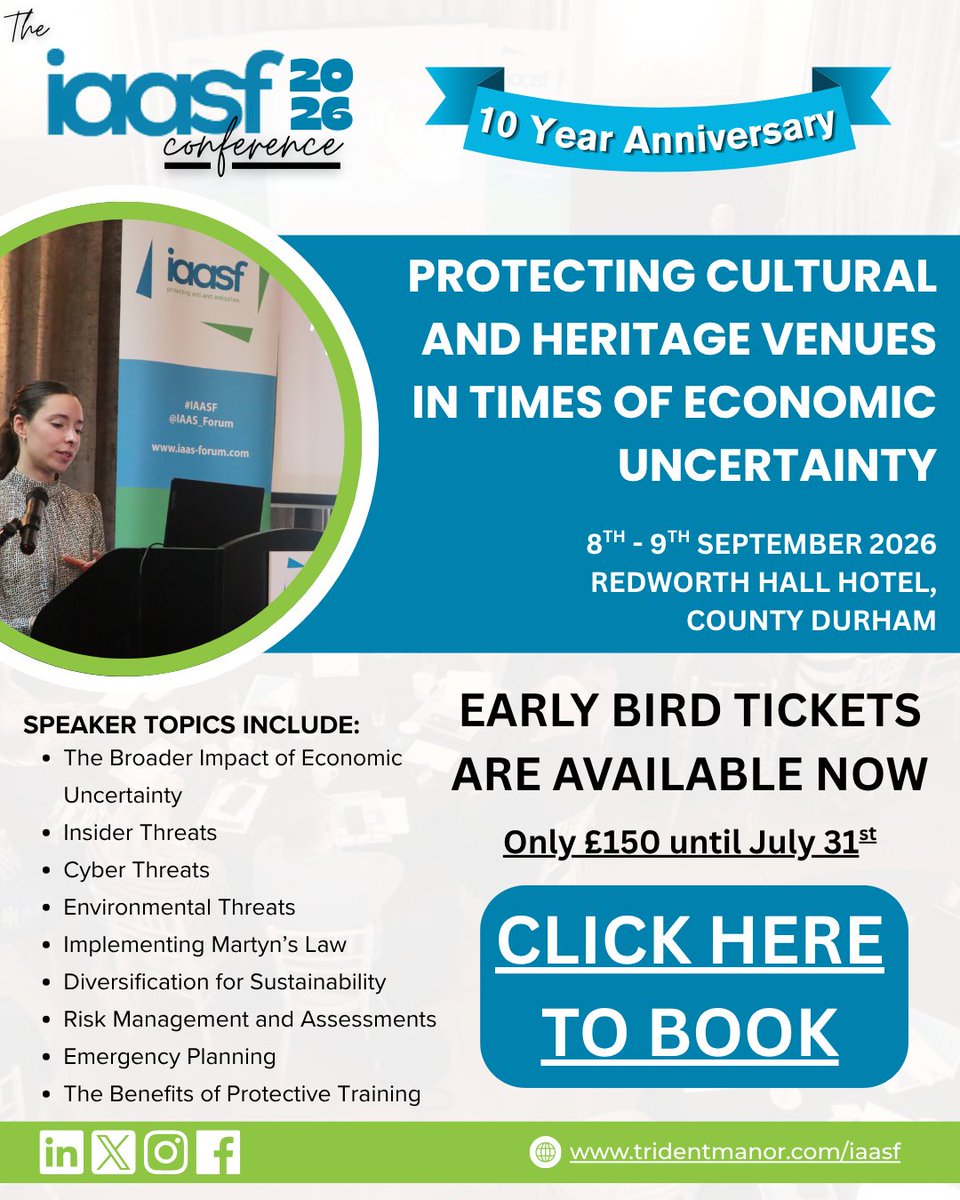 International Arts and Antiquities Security Forum tweet media