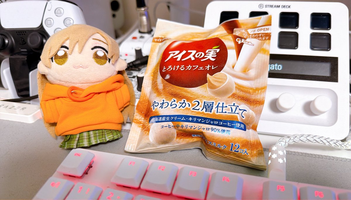はなちゃんです。 今年もお世話になります!!!🍨 #アイスの実