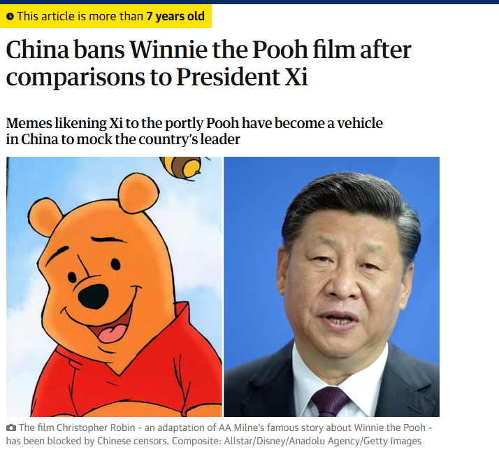 brunodevs999's tweet photo. elon is visiting china today and we havent had any good china runners

but China literally has a meme BANNED of Xin Jing Ping called Xi Jing Pooh

IT CAN LEGIT GET YOU JAILED

this is the perfect time to run this

https://t.co/4lRj05GpOV

https://t.co/RagMv2gnbg https://t.co/Ri0mfVhsk4