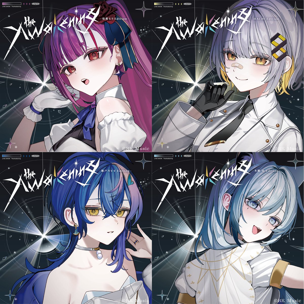 LIVE UNION 1st single 「The Awakening」 LIVE UNION直筆サイン入り