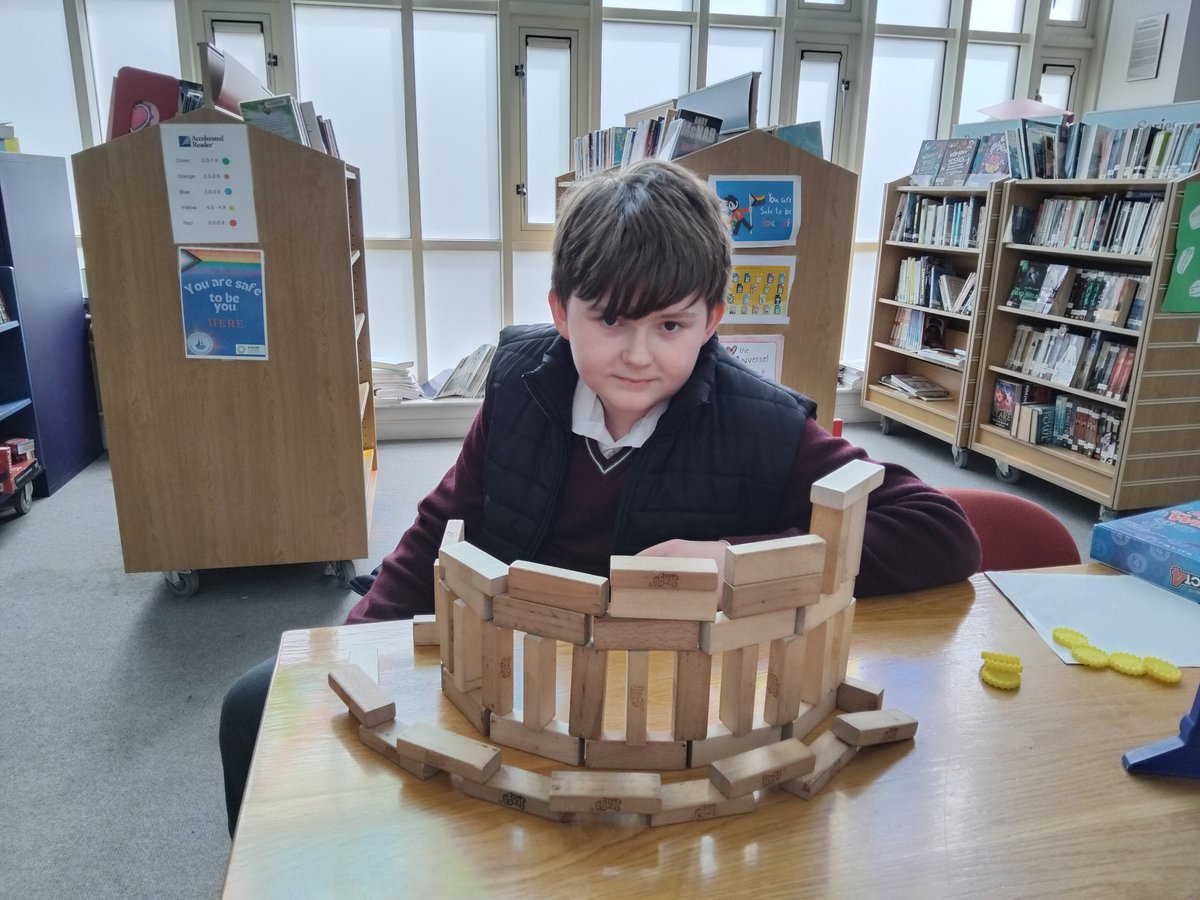 enniscorthyvlib's tweet photo. We had super creativity in the @Oide_JCSP library at lunchtime yesterday. Check out the Colosseum &amp; the Eiffel Tower. 👀 🤩

@jcsplibraries @WWETBofficial @SLG_LAI @Oide_PPDEIS #schoollibraries #greatschoollibraries https://t.co/R6HDFuGAJQ