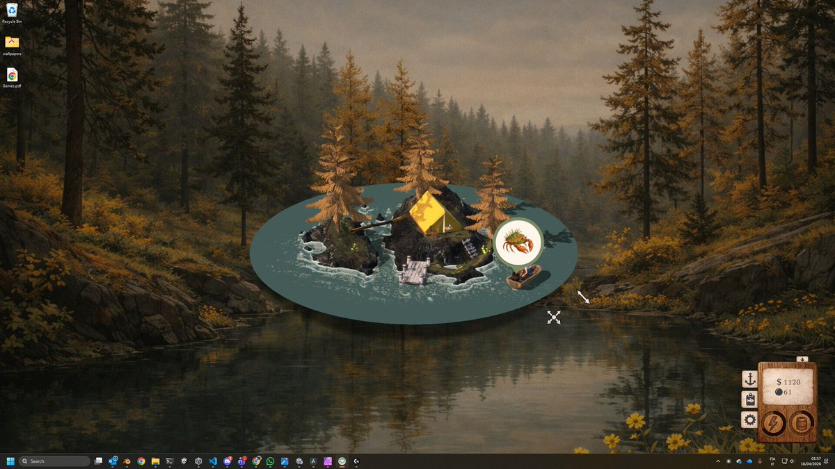 gamewith_review's tweet photo. 『Kernelbay』が配信開始!デスクトップ上で自動進行する放置型釣りゲーム!
#Kernelbay
詳細はこちら
https://t.co/NfDPkbostb https://t.co/L2vlzes6VG
