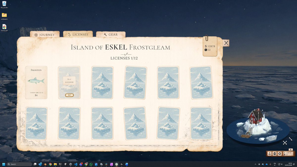 gamewith_review's tweet photo. 『Kernelbay』が配信開始!デスクトップ上で自動進行する放置型釣りゲーム!
#Kernelbay
詳細はこちら
https://t.co/NfDPkbostb https://t.co/L2vlzes6VG