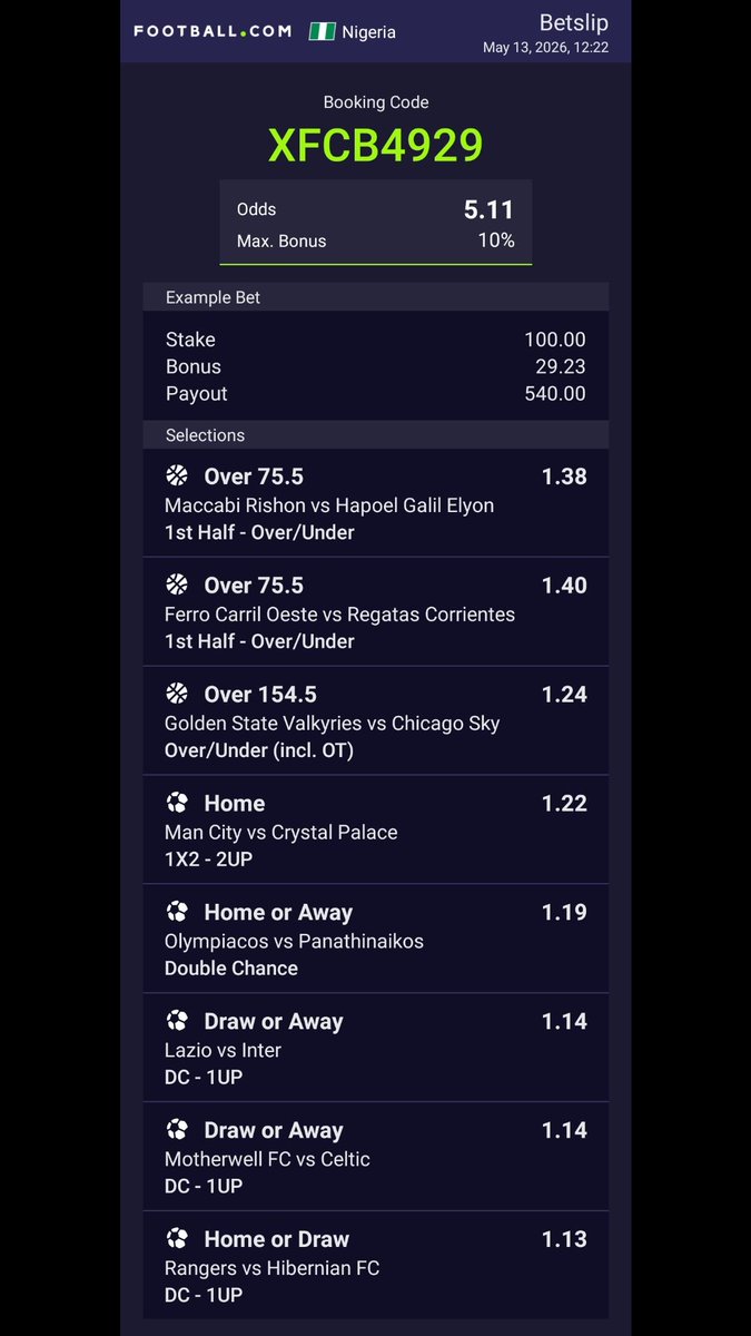 Bmklatest's tweet photo. 5 odds || XFCB4929
@Firepunts @Davidspredict @sportingking365 @Mrbankstips @BeegTipsy https://t.co/yTaAY1bZMe