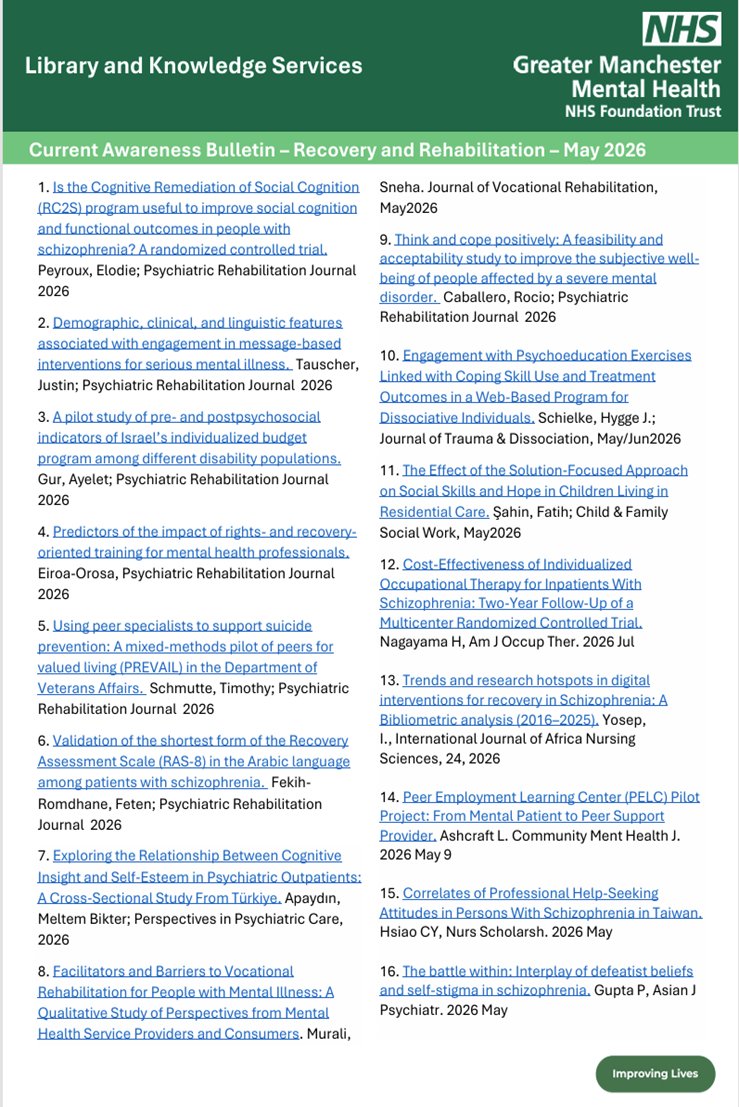 Library and Knowledge Services tweet media
