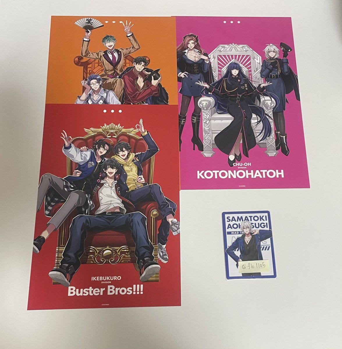flo_1105's tweet photo. 【交換】ヒプノシスマイク ヒプマイ ヒプムビ 円盤 ブルーレイ デラックス Deluxe版 通常版 特典

譲)
トレカ: ナゴヤ
ポスカ: イケブクロ オオサカ 中王区
ポートレート: イケブクロ オオサカ 中王区
ビジュアルシート: イケブクロ オオサカ

求) ヨコハマ
ポスカ: ヨコハマ>リーダーズ

郵送交換
↓ https://t.co/uzCOxofvdw