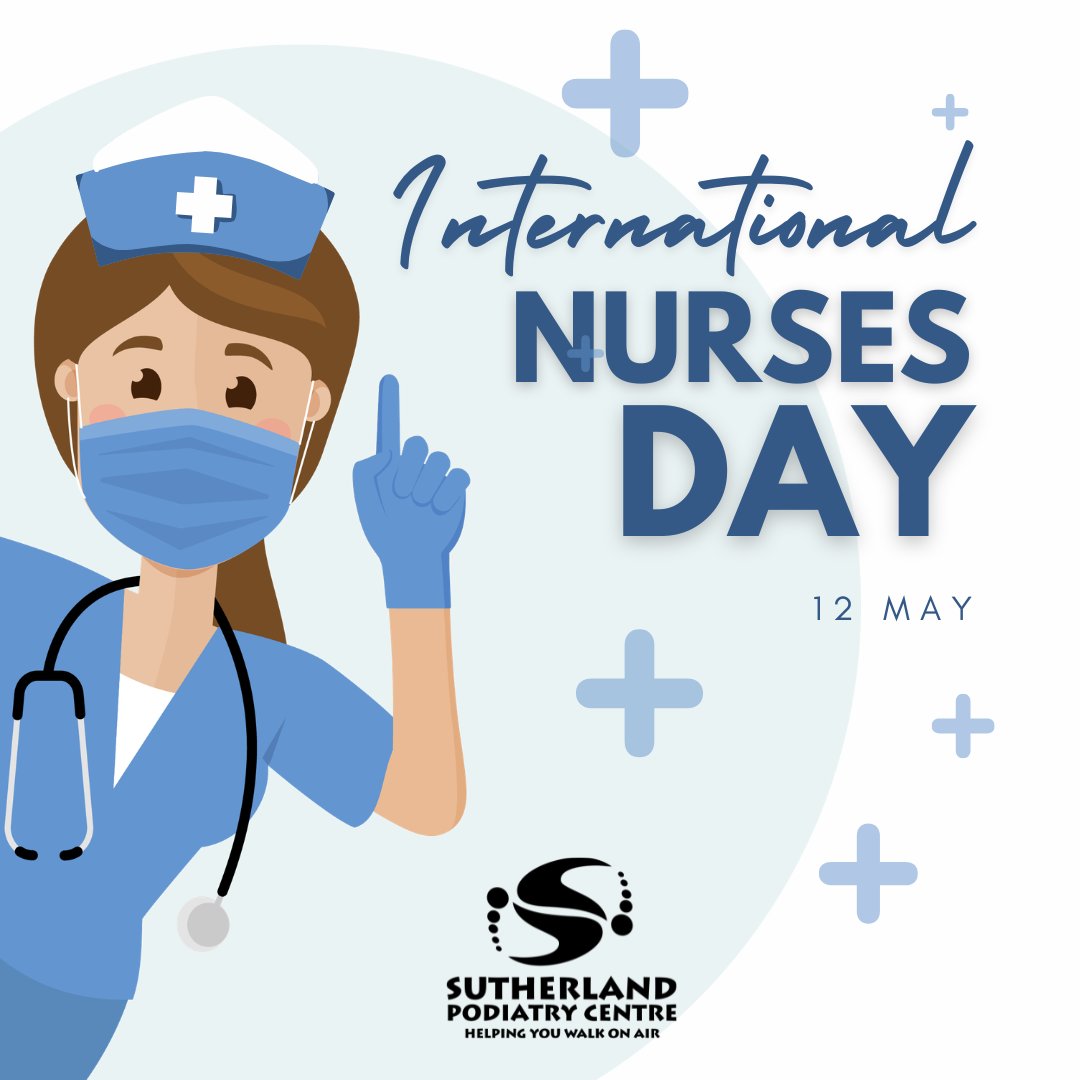 PodiatryInfo's tweet photo. Today is International Nurses Day 💚 A heartfelt thank you to every nurse caring for our Sutherland community — and nurses everywhere. You make all the difference. https://t.co/Gr3u878qIF