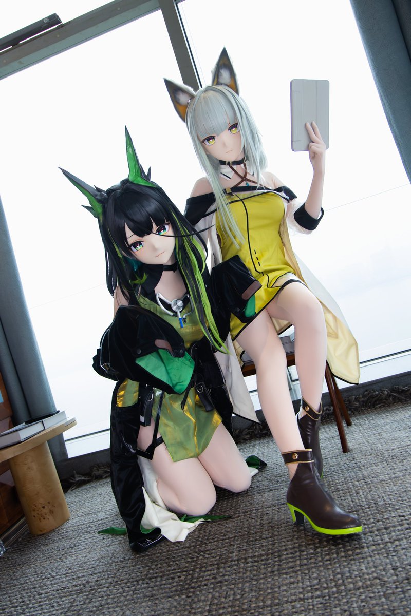 RaycessNano's tweet photo. 母女平安
大🐱 @Aristretle 
小🐱 @RaycessNano 
📷 @loremmmmmm 

#kigurumi #Arknights #kaltsit #Mon3tr https://t.co/ASnTo1otDI