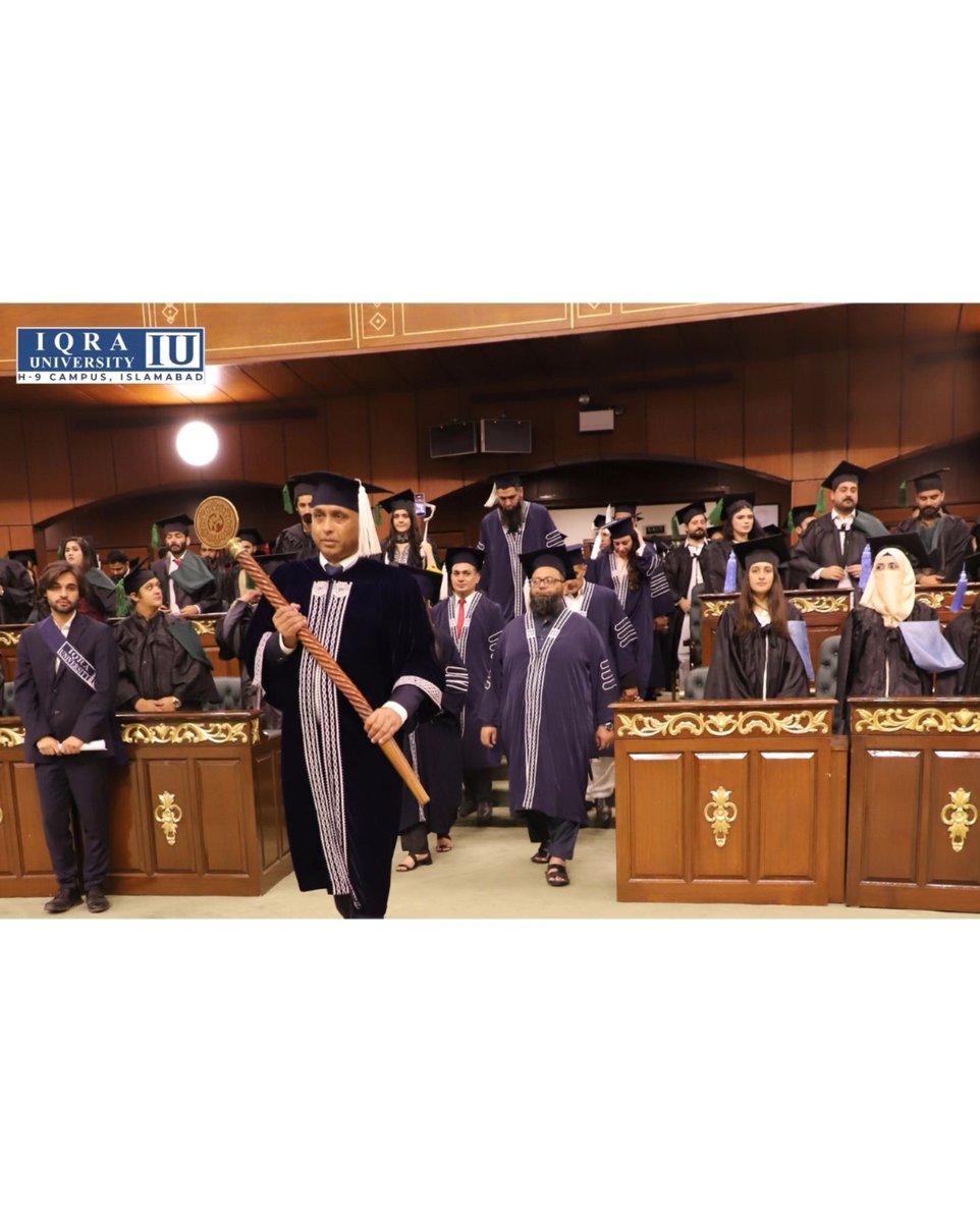 IUIsbCampus's tweet photo. 🎓 Celebrating excellence, ambition, and new beginnings!

Iqra University Islamabad, proudly hosted the Degree Awarding Ceremony 2026 at the Convention Centre, Islamabad on 11th May 2026, honouring the hard work, dedication, and achievements of our graduating students. https://t.co/lAsDy2BVJe